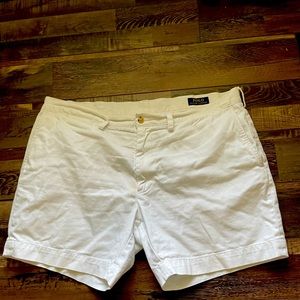 Polo Ralph Lauren white shorts sz 38 - great condition